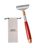 Azymi Long Extendable Back Scratcher for Men | 15-Teeth Claw & Solid Wooden Handle | Sturdy Steel Hand Massager (62cm) - Perfect for International Shipping - Buy Online on GoSupps.com