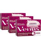 Buy Gillette Venus Comfortglide Sugarberry 9 Women s Refill Blades - 5 Integrated Blades for a Smooth Gentle Shave | International Shipping Available - Buy Online on GoSupps.com