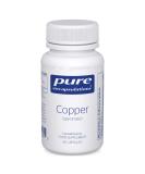 Pure Encapsulations Copper Glycinate 60 Capsules - Immune System Support - Buy Online on GoSupps.com