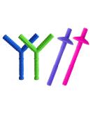 4-Piece Sensory Chewing Chains | Food-Safe Silicone Oral Engine & Chewing Rings for Kids | Portable Relief for Biting Needs - Buy Online on GoSupps.com