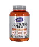NOW Foods L-Glutamine 1000mg 120 Capsules - Pure and Potent Formula - Buy Online on GoSupps.com