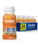 Similac 360 Total Care Sensitive Infant Formula, with 5 HMO Prebiotics for Fussiness & Gas Due to Lactose Sensitivity, Non-GMO, Baby Formula, Ready-to-Feed, 8 Fl Oz, Pack of 24 8 Fl Oz (Pack of 24) - Buy Online on GoSupps.com