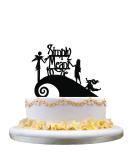 Jack and Sally Simply Meant To Be Wedding Cake Topper Jack and Sally cake topper - Buy Online on GoSupps.com