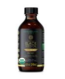 Mother Nature Organics Black Seed Oil - Organic Cold-Pressed Nigella Sativa for Immunity, Digestion & Joint Health - Non-GMO Blackseed Oil with High Thymoquinon - 8 oz - Buy Online on GoSupps.com