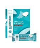 Dr. Kellyann Keto Collagen Fiber Bar - High Fiber, Low Carbs, Gluten-Free, Non-GMO, No Artificial Sweeteners - Coconut Dark Chocolate Snack (12 bars) - Buy Online on GoSupps.com