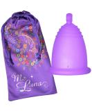 Me Luna Menstrual Cup Classic - Purple Size L | Eco-Friendly Comfortable & Reusable | International Shipping Available - Buy Online on GoSupps.com