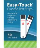 Easy Touch Blood Glucose Test Strips 150 Count - Accurate Diabetes Testing Strips - Buy Online on GoSupps.com
