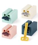 Set of 4 Waenerec Rolling Toothpaste Squeezer - Bathroom Organizer and Tube Squeezer Tool for Toothpaste, Lotion, and Ointment - Buy Online on GoSupps.com