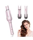 Automatic Curling Iron & Rotating Curling Wand - 1 & 1.25 Inch Barrels Anti-Tangle Auto-Off Dual Voltage Fast Heating for All Hair Types - Buy Online on GoSupps.com