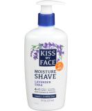 Kiss My Face Lavender & Shea Moisture Shave 11oz Pump (3 Pack) - Hydrating Shaving Cream for Sensitive Skin | International Shipping - Buy Online on GoSupps.com