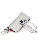MMOWW Foldable Reading Glasses for Men & Women - Anti Blue Light Mini Telescopic Silver (+2.5 Magnification) - Buy Online on GoSupps.com