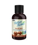 NOW Foods Better Stevia Liquid Hazelnut - Zero-Calorie Sweetener - Non-GMO - 2 oz - Buy Online on GoSupps.com