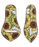 Tough 1 Sunflowers Latigo & Cinch Holders - Secure Your Gear in Style - Buy Online on GoSupps.com