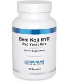 Douglas Laboratories Beni Koji Red Yeast Rice | Supports Healthy Blood Lipid Metabolism | 120 Capsules - Buy Online on GoSupps.com