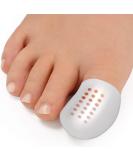 16 Pieces Gel Toe Caps - Silicone Protection for Bubbles Friction & Ingrown Toenails | Breathable Comfort - Buy Online on GoSupps.com