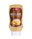 All-Nutrition Nutlove White Peanut Choco Sauce - Sugar-Free Dessert Syrup Fat-Free & Low-Calorie - 280g - Buy Online on GoSupps.com