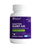 Safrel Nighttime Sleep Aid 25mg - Non Habit-Forming Diphenhydramine | 600 Count for Fast Sleep & Refreshing Mornings - Ideal for Men & Women - Buy Online on GoSupps.com