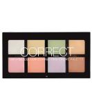 BYS Women's 8-Color Corrector Concealer and Contour Palette - Cream for All Skin Types - Buy Online on GoSupps.com