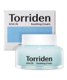 Torriden DIVE-IN Hyaluronic Acid Soothing Cream 3.38 fl oz | Best Facial Moisturizer for Sensitive Dry Skin | Fragrance-free Vegan Cruelty-Free - Buy Online on GoSupps.com