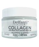 Delfanti-Milano   COLLAGEN SCULPTING AND LIFTING Day Face Cream   Face and Neck Moisturizer with BLACK PEARL and RED ALGAE GEL  Made in Italy - Buy Online on GoSupps.com