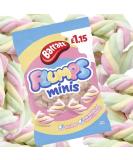 5 x Flumps Minis Vanilla Flavour Fluffy Mallow Twist Bag 120g - Buy Online on GoSupps.com