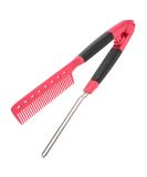 Angoily Folding Styling Comb - Smooth Straightener Hair Tool & Salon Wisking Comb for Women | Multipurpose Alloy Design | 23.5X3X2CM - Ideal for Shower & Everyday Use - Buy Online on GoSupps.com