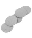 5 Piece Extra Coarse Cornel Remover - Hard Skin Callus Remover Replacement Rollers for Smooth Feet (Gray) - Buy Online on GoSupps.com