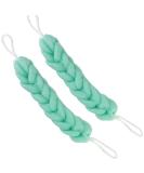 PHAO Long Loofah Back Scrubber for Shower - Bath Sponge 21.5 Inch - 2 Pack (Green) | Men's and Women's Bath Loofah - Buy Online on GoSupps.com