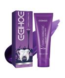 Purple Whitening Toothpaste | V34 Color Corrector for Teeth Whitening | Mint Flavor Tooth Stain Removal - Shop Internationally - Buy Online on GoSupps.com