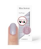 Original Miss Sophie Nail Foils - 24 Ultra-Thin Manhattan Gray Nail Polish Stripes for Fingers & Toes | Perfect for Natural Painted Acrylic Gel & Shellac Nails - International Shipping Available - Buy Online on GoSupps.com