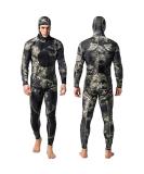 Nataly Osmann Camo Spearfishing Wetsuits Men 3mm/1.5mm Neoprene 2-Pieces Hooded Diving Suit - Camo-3mm Large - Buy Online on GoSupps.com