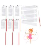 HyDren White Gymnastics Ribbon Dancing Streamers Set - 6 Pieces - Buy Online on GoSupps.com