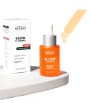 Minimo Glow in a Bottle: Natural Turmeric Dark Spot Remover Serum | Brighten Skin | Fragrance-Free | 1 Fl. Oz Travel Size - Buy Online on GoSupps.com