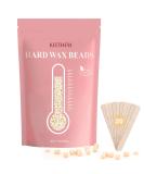 Buy Painless Hard Wax Beads for Full Body Hair Removal - Sensitive Skin Home Waxing Kit for Men & Women | 1.1lb/17.6oz + 20 Sticks - Buy Online on GoSupps.com