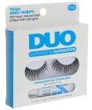 Duo Professional Eyelashes D12 - Thin & Wispy | Adhesive Included | International Shipping Available - Buy Online on GoSupps.com