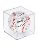 Acrylic Baseball Display Case - UV Protected, Clear Cube for Autographed Memorabilia (1) - Buy Online on GoSupps.com