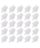 Mobestech 100Pcs Eyelash Glue Bottle Nozzle Caps - Replacements for False Lash Grafting & Adhesive Glue - Open-Mouth Tips for Salon & Home Use - Buy Online on GoSupps.com