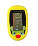 Finger Pulse Oximeter SPO2 Monitor for Kids - Portable Oxygen Sensor, 6 Modes, Auto Shutdown (Yellow) - Buy Online on GoSupps.com