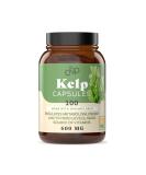 Raw Sea Kelp Powder Supplement - 600mg Capsules 100 Pills Powdered Raw Seaweed & Thyroid Support Supplement - Buy Online on GoSupps.com