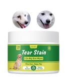 GJYC PET Large Eye Care: 120 Tear Stain Wipes for Dogs & Cats Effective Eye Wipes for Pets - Buy Online on GoSupps.com