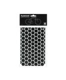 RydeSafe Reflective Decals - Hexagon Kit - Large Black - Buy Online on GoSupps.com