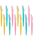 12 Pieces Eyebrow Razor Shaper Trimmers for Women and Men - Face Hair Removers in Pink, Yellow, Blue | [Brand Name] - Buy Online on GoSupps.com