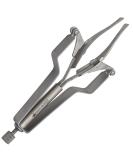 Americanails Ergo-Series Stainless Steel Retractable Automatic Eyebrow Tweezers - Slant Tip Precision Facial Hair Remover for Professional Salon Tools - Buy Online on GoSupps.com