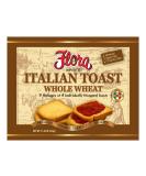 Flora Foods Hard Toast (Italian Whole Wheat) - 36 cout - Buy Online on GoSupps.com