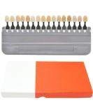 16 Colors Teeth Whitening Shade Guide | Porcelain Tooth Bleaching Chart for Professionals & Home Use - Buy Online on GoSupps.com