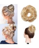 100% Human Hair Tie - Smooth Hair Parting & Updos | 23g Bleach Blonde 613# - Buy Online on GoSupps.com