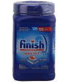 Buy Finish Power Ball Max In One Plus 125 Tablets - Powerful Dishwashing Solution 78.3 Oz - International Shipping Available - Buy Online on GoSupps.com