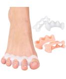 Toe spreader silicone toe separator toe separator silicone for pedicure toe correction athletes for men and women for all feet - Buy Online on GoSupps.com