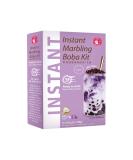 O's Bubble Instant Marbling Boba Tea Kit TARO (4x 60g) | Bubble Tea | With tapioca pearls and straw - Buy Online on GoSupps.com