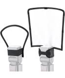 waka Flash Diffuser Reflector Kit - Bend Bounce Flash Diffuser+ Silver/White Reflector for Speedlight, Universal Mount for Canon, Nikon, etc. - Buy Online on GoSupps.com